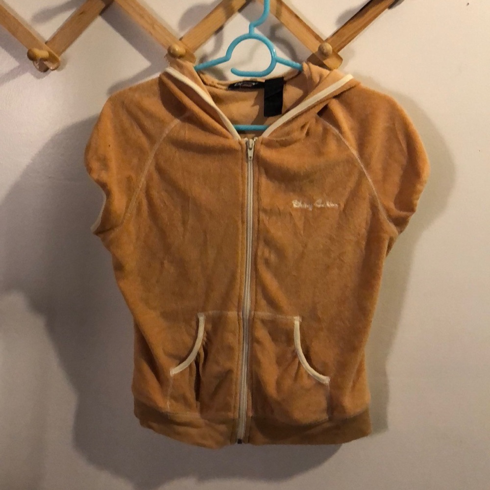 DKNY active crop hoodie size L